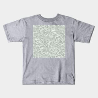 Sage Mushroom Texture Kids T-Shirt